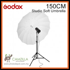 Godox Translucent 60" 150cm Size Soft Umbrella Shoot Through Lighting